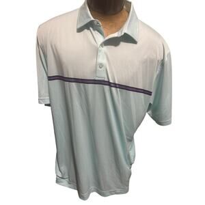 FootJoy Mens XXL Striped Short Sleeve Polo